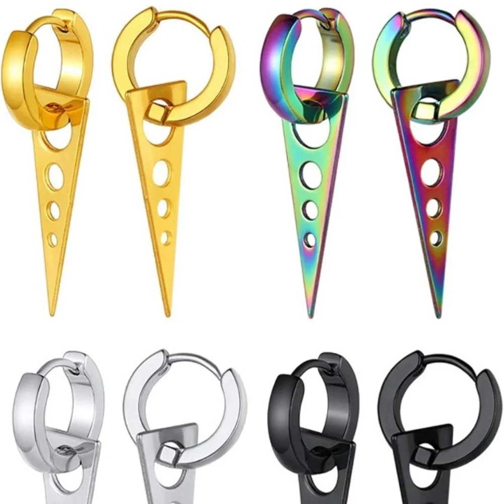 Spikes Hoop Earring